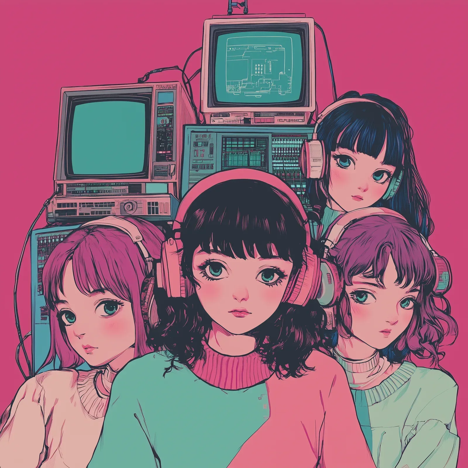 ME & The Robots Band members