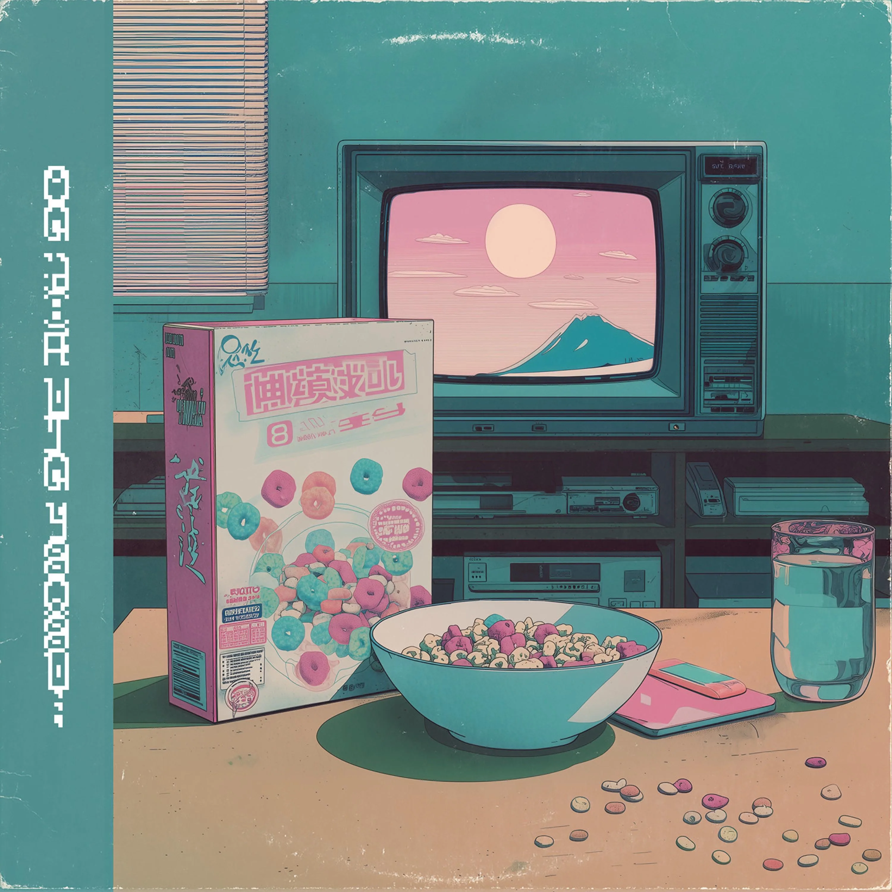 Saturday Morning Cartoons cover art by ME & The Robots