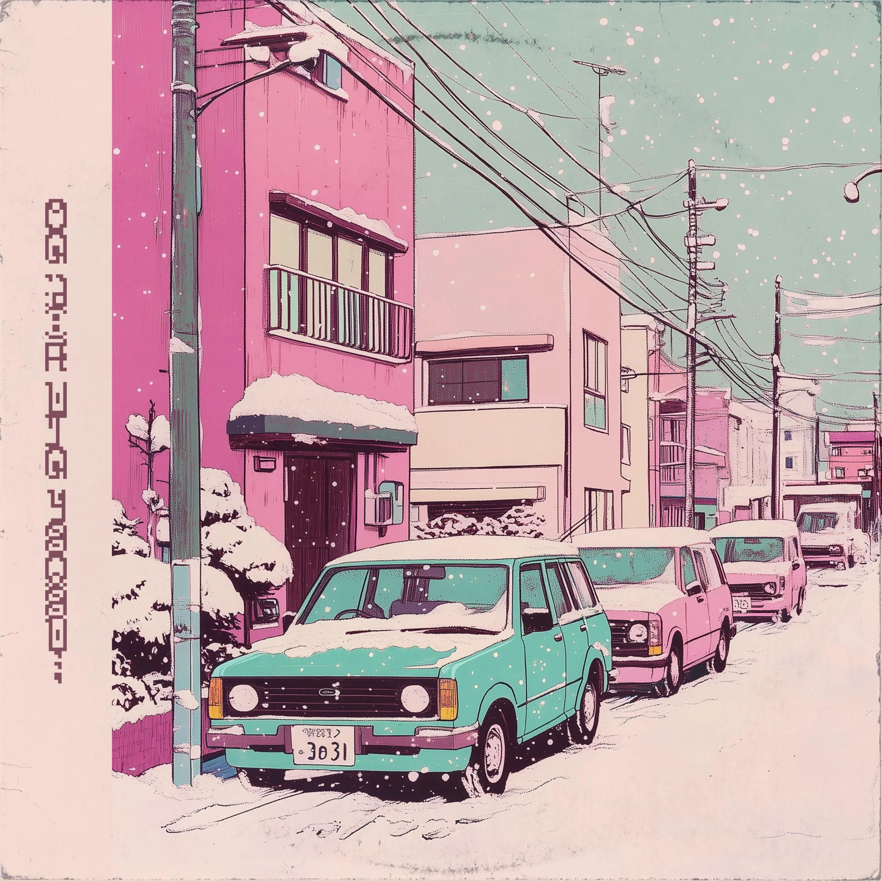 Snowflakes EP cover art by ME & The Robots