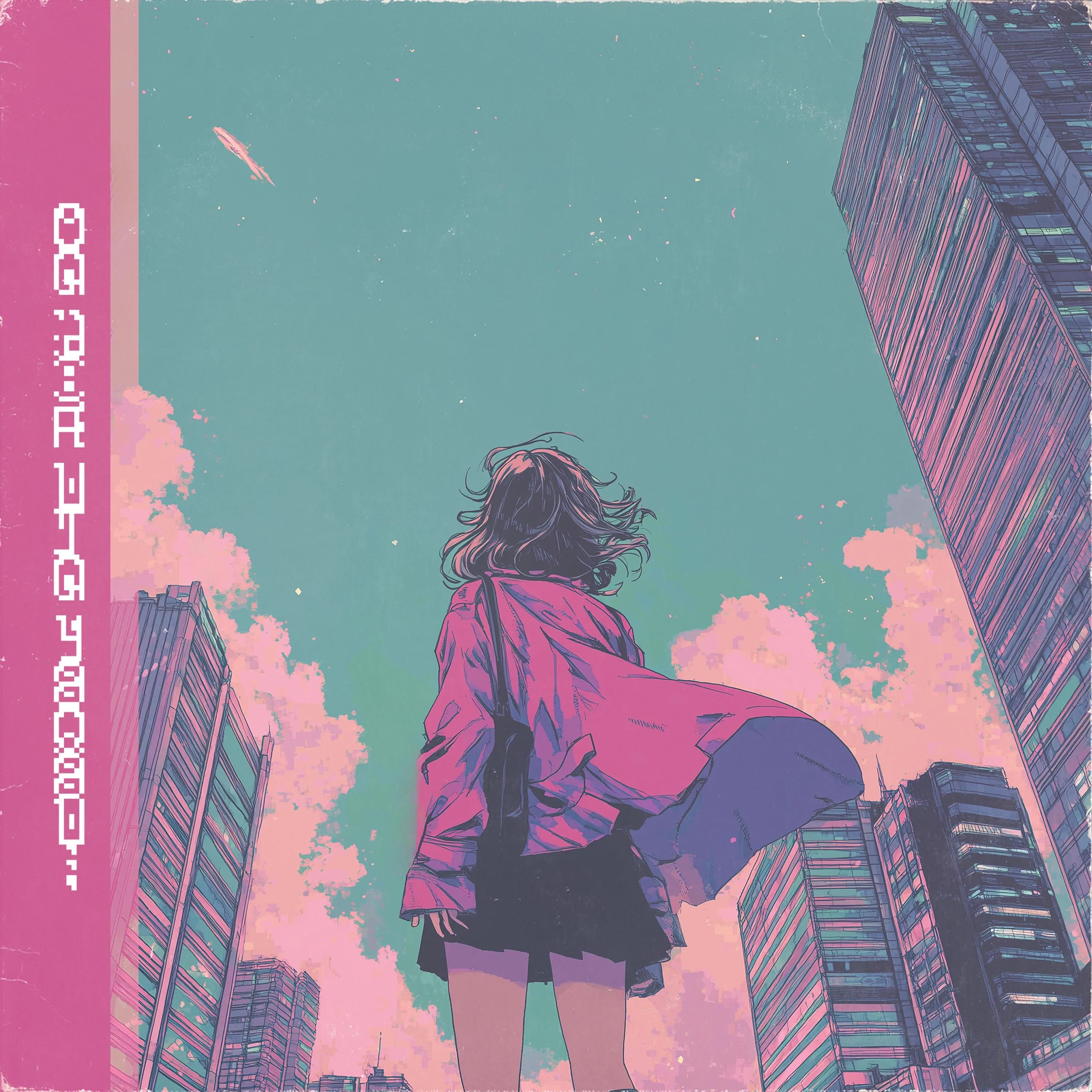 Superhero single cover artwork by ME & The Robots