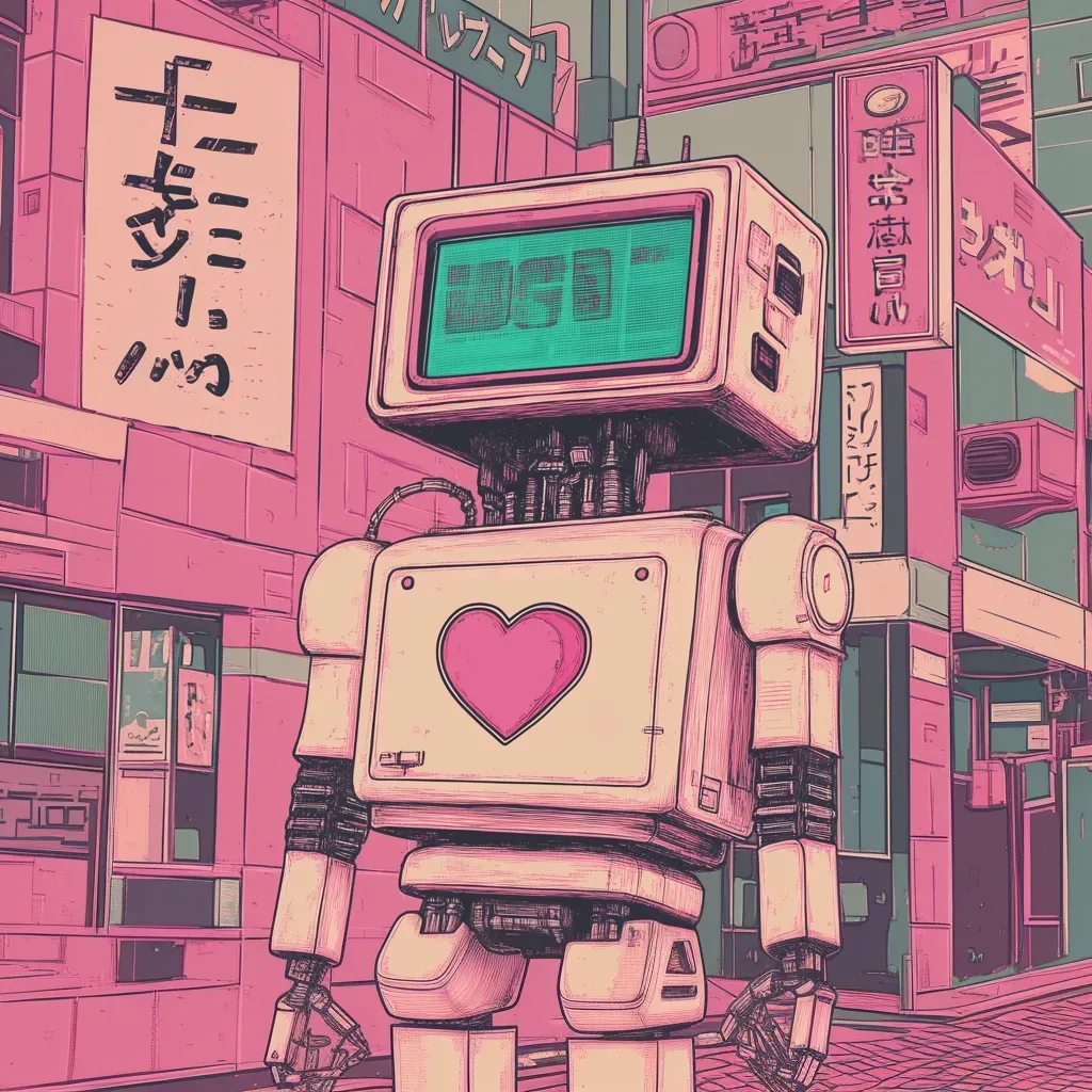 ME The Robots The Story Behind Glitch In My Heart Song Artwork for The Story Behind: Glitch in My Heart by ME & The Robots